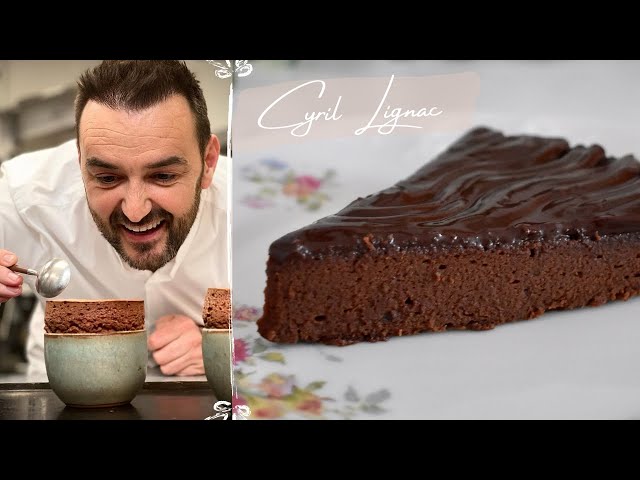 Cyril Lignac et son fondant au chocolat — recette adaptée Thermomix