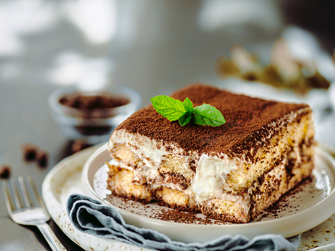 Tiramisu classique au mascarpone, café et cacao — recette adaptée Thermomix